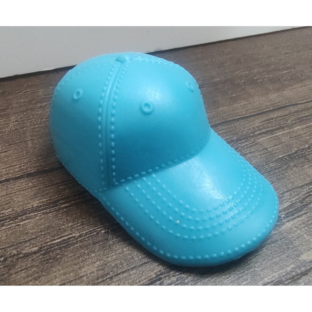 Mattel Creatable World teal blue Fashion doll baseball hat Z26
